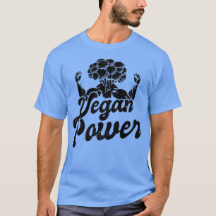 Camiseta Vegan Power Design Vegetarian Workout