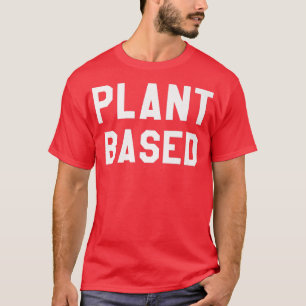 Camiseta Vegan Premium com base em planta