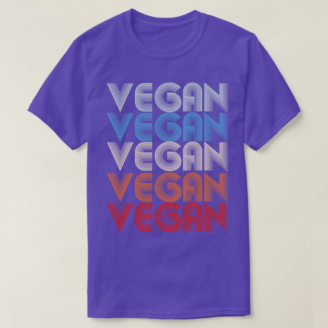 Camiseta Vegan Retro (Frente do Design)