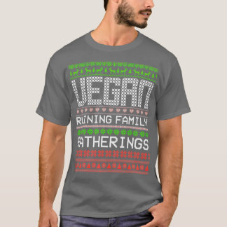 Camiseta Vegan Ruining Family Meeting Vegan Natal
