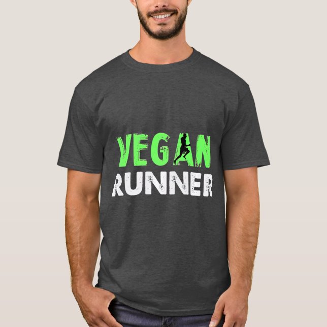 Camiseta Vegan Runner para Atleta Male Vegan (Frente)