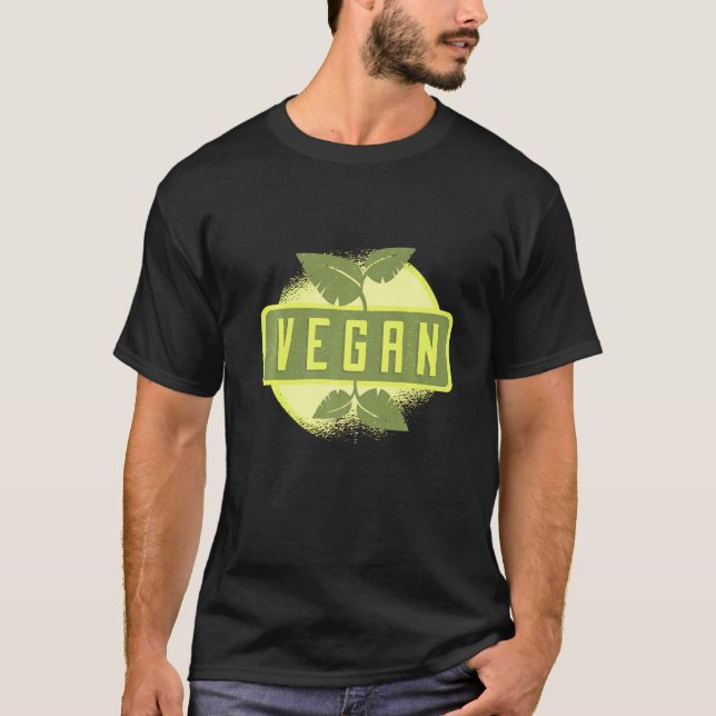 Camiseta Vegan Saudável Comendo Saúde Cozinhar Sem Comida (Frente)