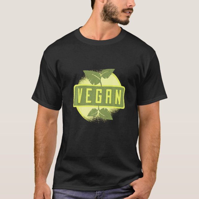 Camiseta Vegan Saudável Comendo Saúde Cozinhar Sem Comida (Frente)