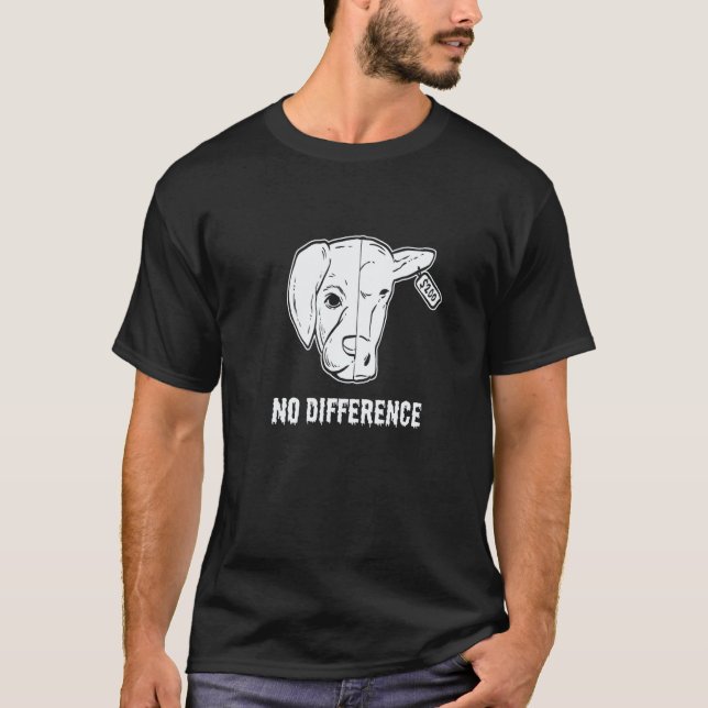 Camiseta Vegan Sem Diferenças (Frente)
