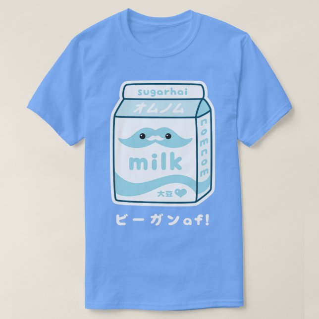 Camiseta Vegan Soy Milk (Frente do Design)