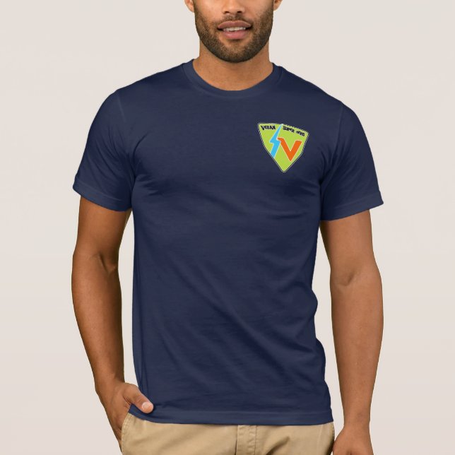 Camiseta Vegan Super Hero (Frente)
