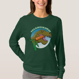 Camiseta Vegan T-Rex - Humor do Veganismo