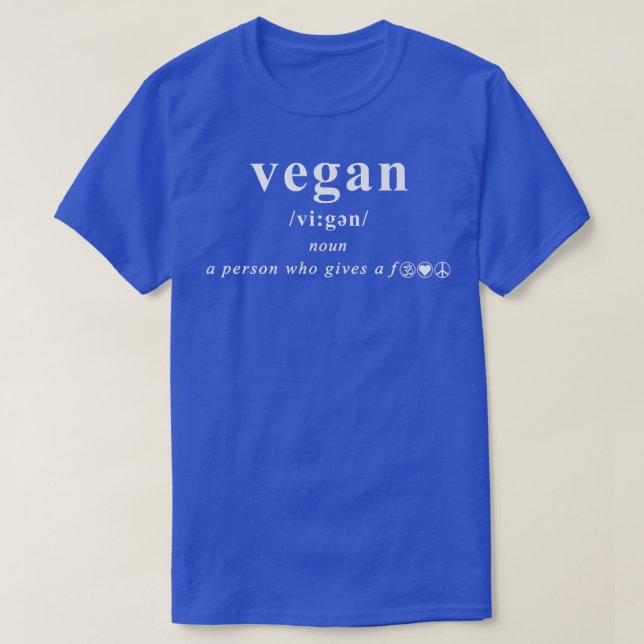 CAMISETA VEGAN UMA PESSOA QUE DÁ UM (Frente do Design)