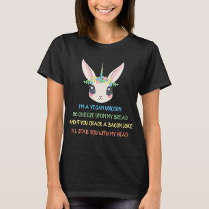 Camiseta Vegan Unicorn   Planta   Ativista