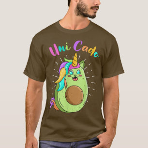 Camiseta Vegan Unicorn Unicado Avocado