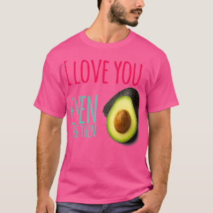 Camiseta Vegan Valentinex27s Dia Avocado Lover Avocado