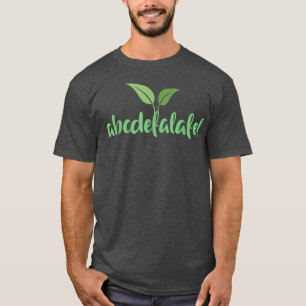 Camiseta Vegan Vegan Animal Safety Vegetarian Falafel 1653