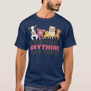 Camiseta Vegan Vegetarian Food Vegans Friends Cow Pig Chick
