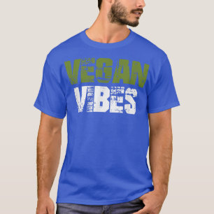 Camiseta Vegan Vibes Incrível Foodie Vegetarianos