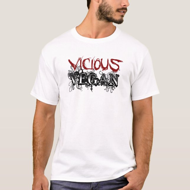 Camiseta Vegan vicioso (Frente)