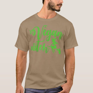 Camiseta Vegan Witch Dia de as Bruxas engraçado