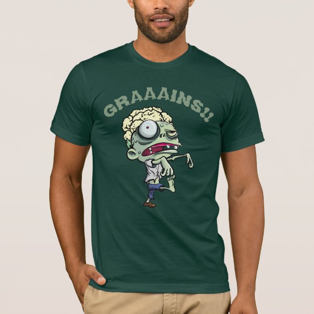Camiseta Vegan Zombie (Frente)