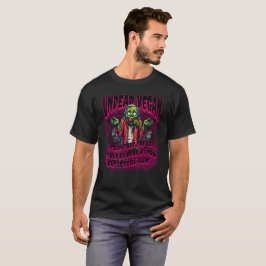 Camiseta Vegan Zombie Halloween morto