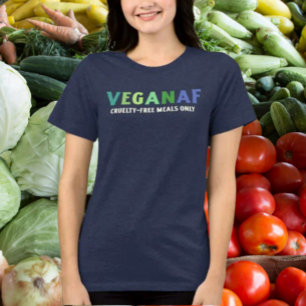 Camiseta VeganAF – Apenas Refeições sem Crueldade