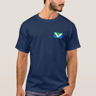 CAMISETA VEGANISMO DE BANDEIRA VEGANISMO V