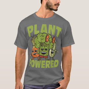 Camiseta Veganismo Engraçado pela Planta