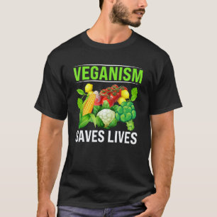 Camiseta Veganismo Salva Vidas I Vegano