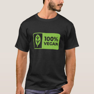 Camiseta Vegano 100 Porcento