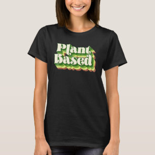 Camiseta Vegano À Base De Plantas Com Energia De Plantas Le