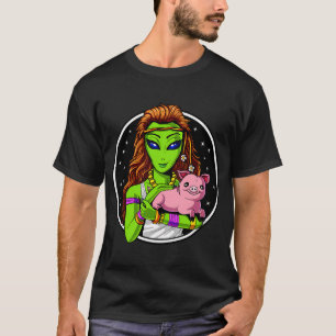 Camiseta Vegano Alien