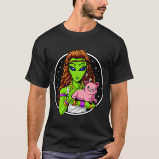 Camiseta Vegano Alien