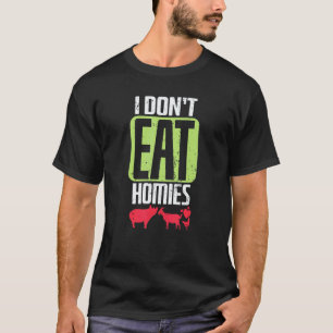 Camiseta Vegano Não Como Amigos
