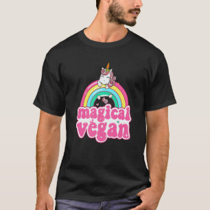 Camiseta Vegano Unicórnio Legumes Arco-íris Wfpb Totalmente
