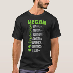 Camiseta Vegano Vegetariano Veganismo Dieta à Base de Plant