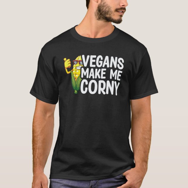 Camiseta Veganos Me Tornam Enjoado Dieta Vegetal Vegana (Frente)