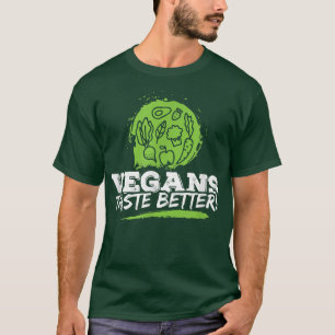 Camiseta Vegans provam melhor vegetariano vegetariano humor
