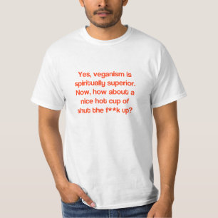 Camiseta vegans superior?