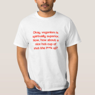 Camiseta vegans superior?