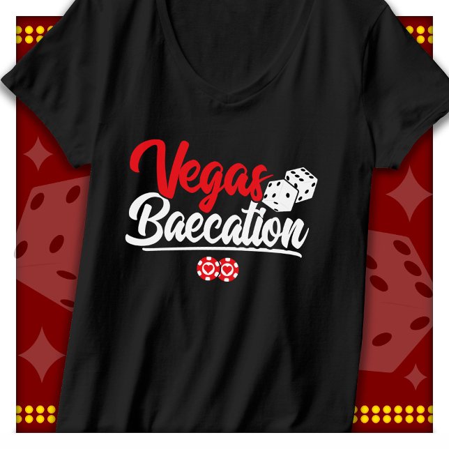 Camiseta Vegas Baecation Couples Vacation Baecation (Criador carregado)