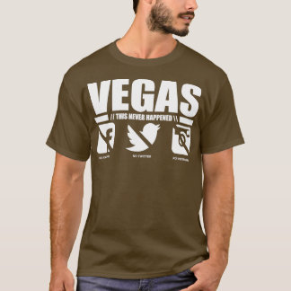 Camiseta VEGAS Isto Nunca Aconteceu