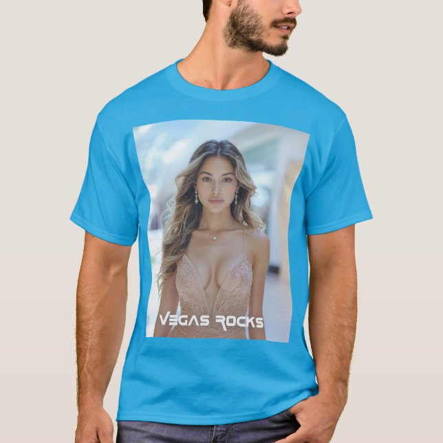 CAMISETA VEGAS ROCKS (Frente)