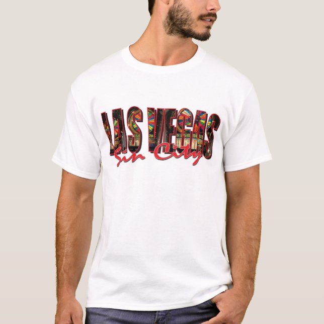 Camiseta VEGAS WORD e Cidade de Sin (Frente)