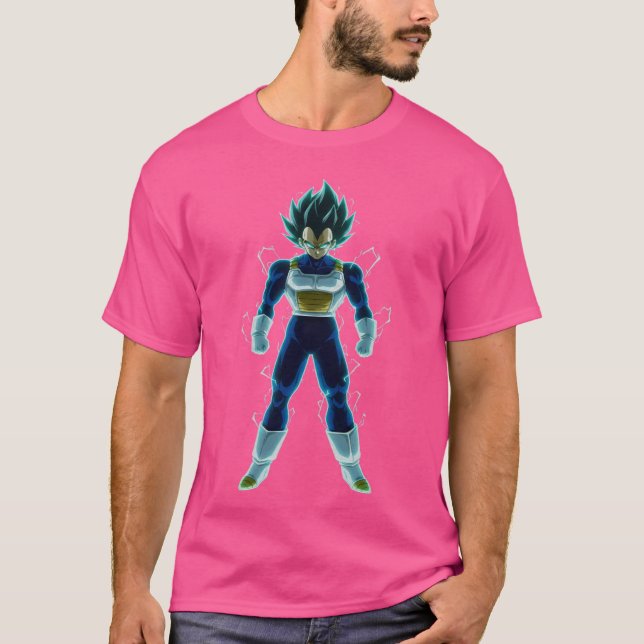 Camiseta Vegeta Super Saiyan family (Frente)