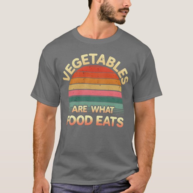 Camiseta Vegetables Are What Food Eats boy (Frente)