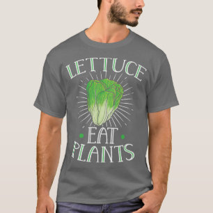 Camiseta Vegetais de Alface vegetariana de Vegan