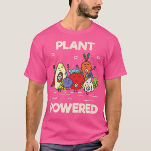 Camiseta Vegetais em pó Heroínas Vegetarianas Vegan D