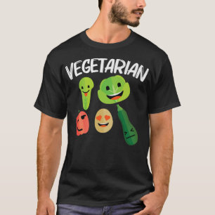 Camiseta Vegetais Engraçados Para Homens Frutas