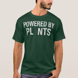 Camiseta Vegetais Homens Mulheres Alimentadas Por Plantas V