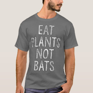 Camiseta Vegetais não mordem vegetarianos e vegetais