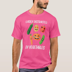 Camiseta Vegetais Para Mulheres Comidas Saudáveis