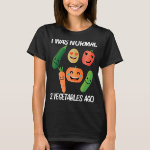 Camiseta Vegetais Para Mulheres Comidas Saudáveis